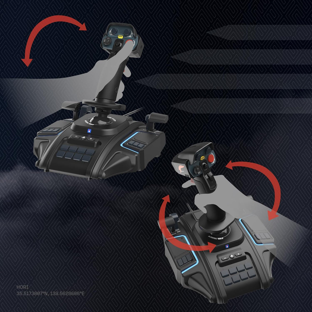ACE COMBAT 8: WINGS OF THEVE Flight Stick for PlayStation 5, PlayStation 4, and Windows PC-6