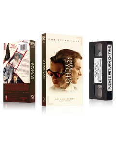 American Psycho - 25th Anniversary Be Kind, Rewind Edition (VHS)-1