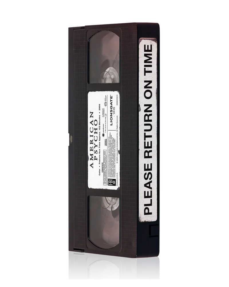 American Psycho - 25th Anniversary Be Kind, Rewind Edition (VHS)-3