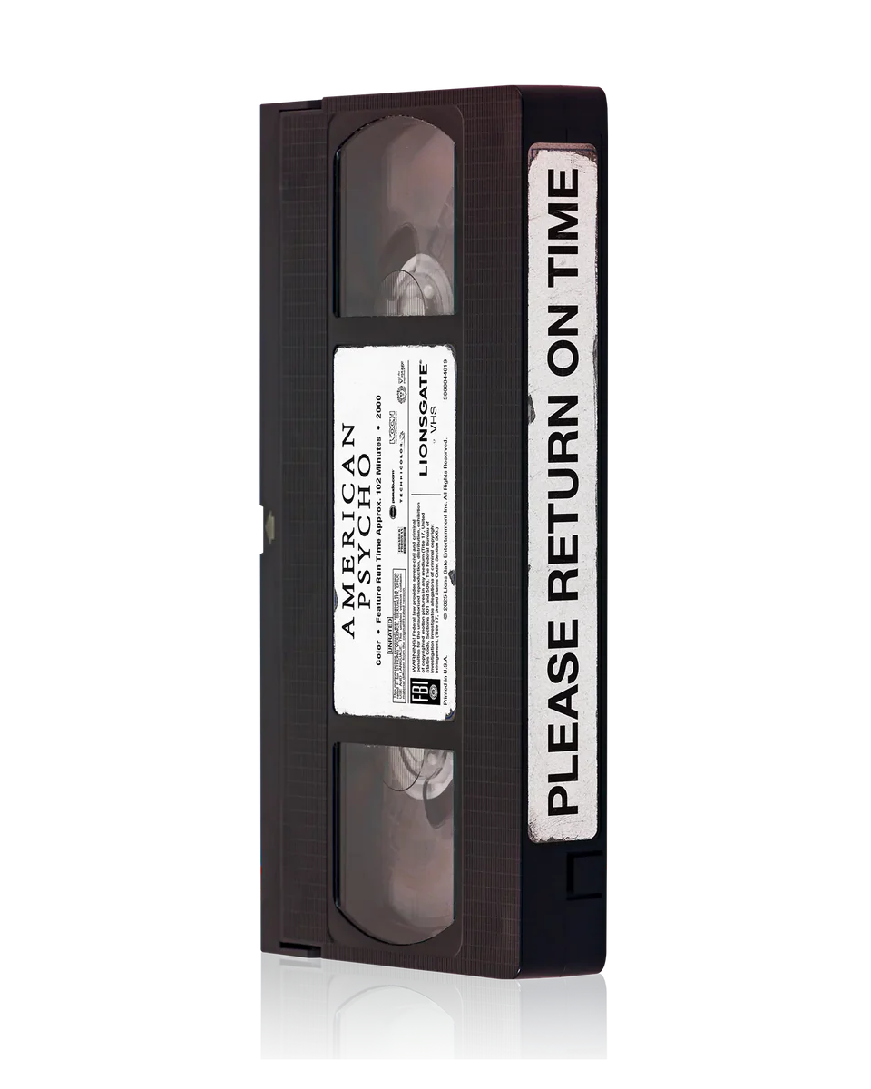American Psycho - 25th Anniversary Be Kind, Rewind Edition (VHS)-3