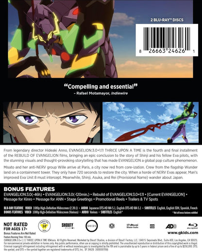 Evangelion: 3.0+1.01 Thrice Upon A Time - Limited Edition Steelbook (Blu-ray)
