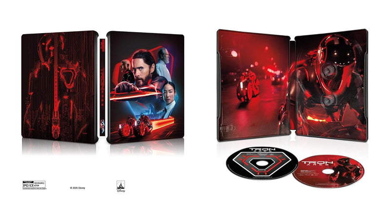 Tron: Ares - Limited Edition Steelbook (4K Ultra HD + Blu-ray + Digital)-1