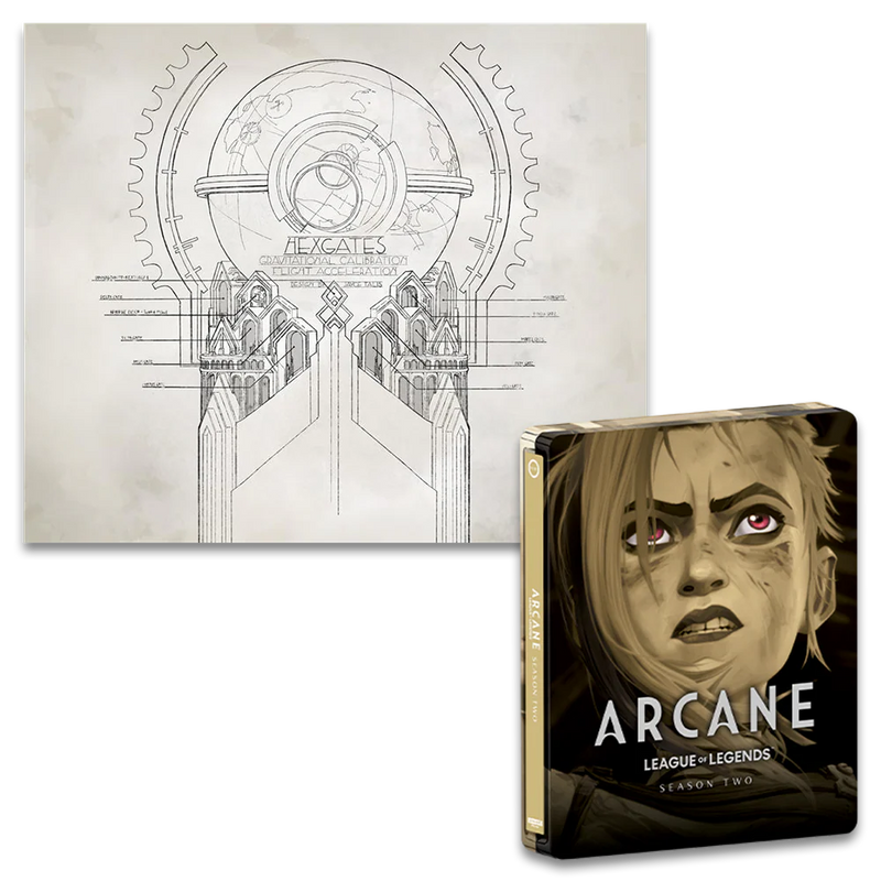 Arcane League Of Legends: Season Two (Limited Edition Steelbook) (4K UHD) + Folded Poster-2