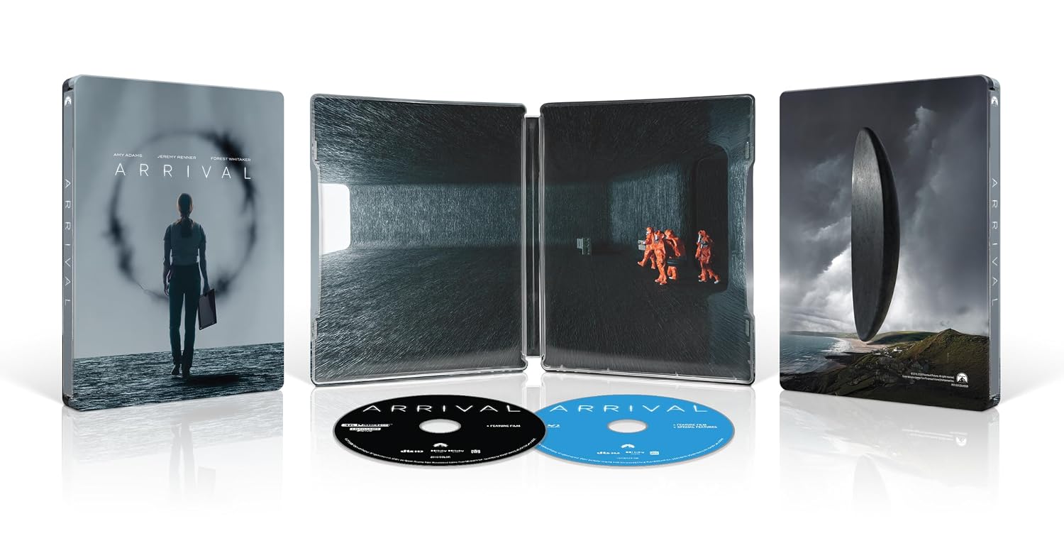 Arrival - Limited Edition Steelbook (4K Ultra HD + Blu-ray + Digital)
