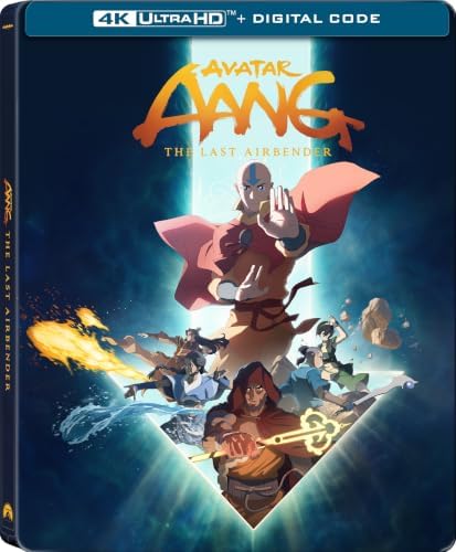 Avatar Aang: The Last Airbender - Limited Edition Steelbook (4K Ultra HD + Digital)