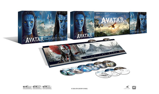 Avatar - 3 Movie Ultimate Collector's Edition (4K Ultra HD + Blu-ray + Digital)