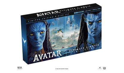 Avatar - 3 Movie Ultimate Collector's Edition (4K Ultra HD + Blu-ray + Digital)