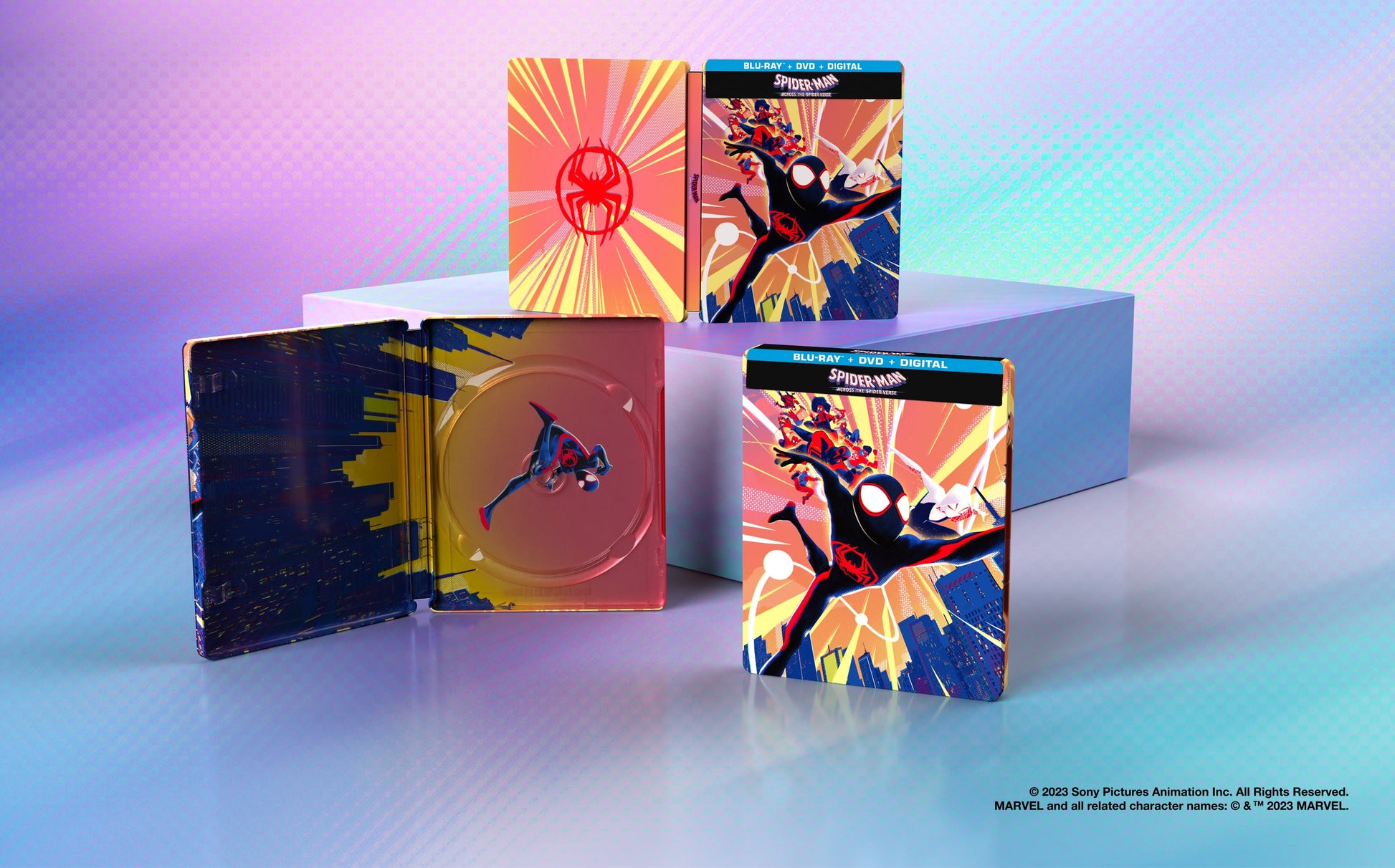 Spider-Man: Across the Spider-Verse - Limited Edition Steelbook (Blu-Ray + DVD + Digital)