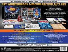 Back to the Future Trilogy: 40th Anniversary Limited Edition Steelbook Giftset (4K Ultra HD + Blu-ray + Digital)-3