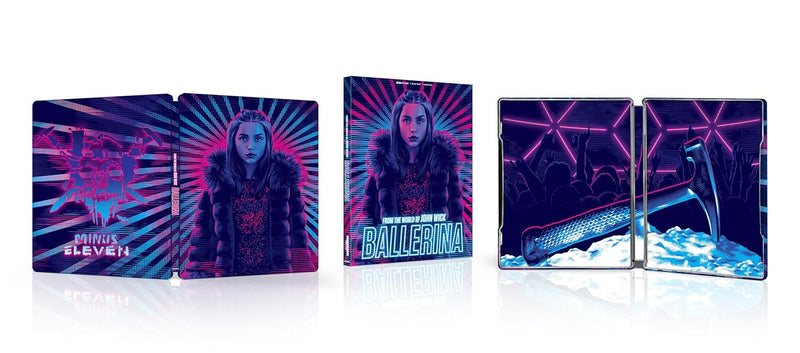 Ballerina: From The World Of John Wick - Limited Edition Lenticular Steelbook (4K UHD + Blu-ray + Digital)-1