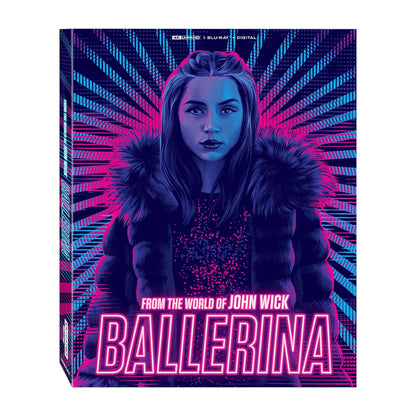 Ballerina: From The World Of John Wick - Limited Edition Lenticular Steelbook (4K UHD + Blu-ray + Digital)