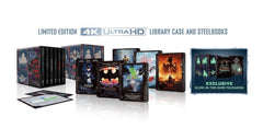 DC Villains - 6-Film Limited Edition Steelbook Library Case (4K Ultra HD + Blu-ray + Digital)-1