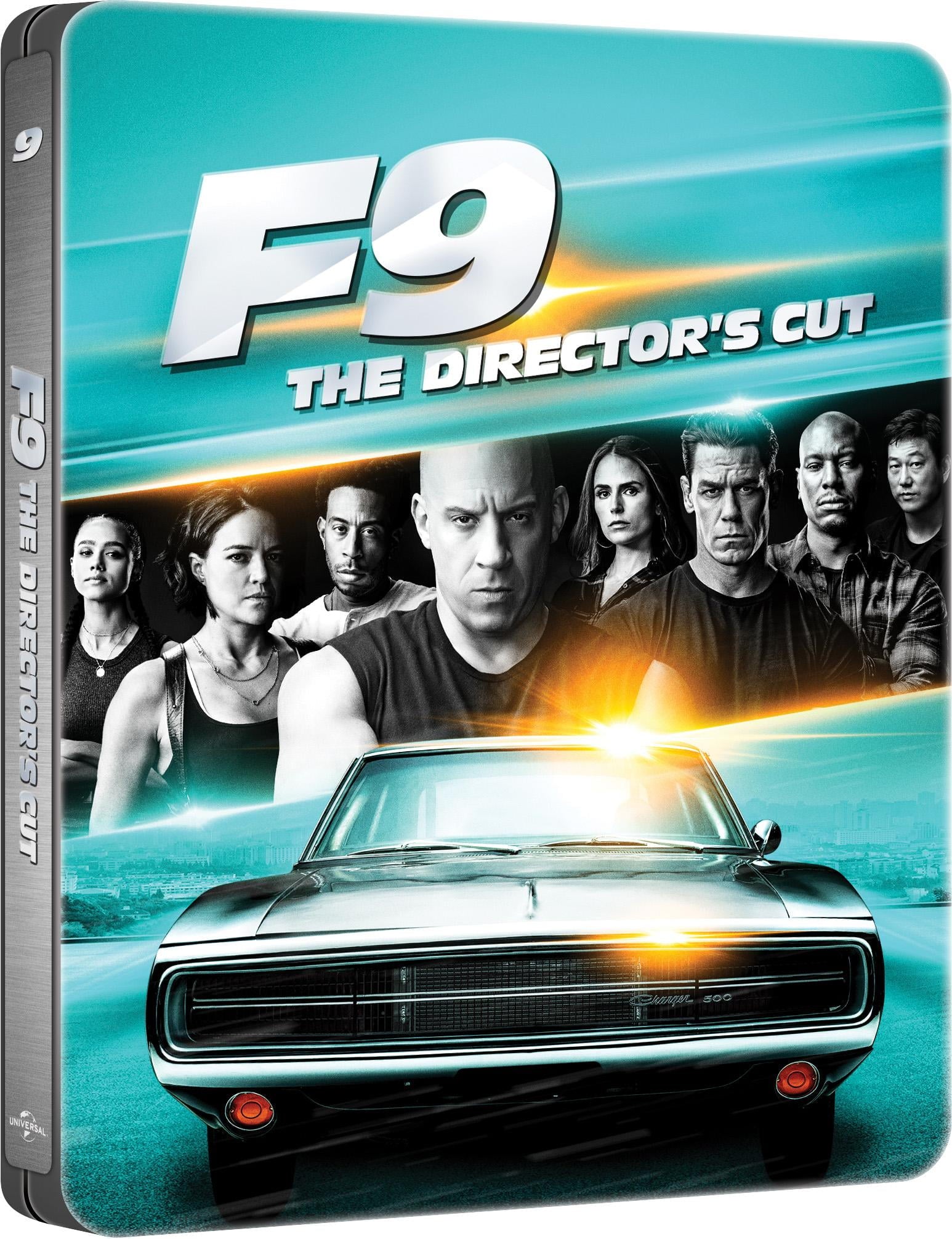F9: The Fast Saga - Limited Edition Steelbook (4K Ultra HD + Blu-ray + Digital)