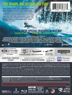 The Meg - Steelbook (4K Ultra HD + Blu-ray + Digital)