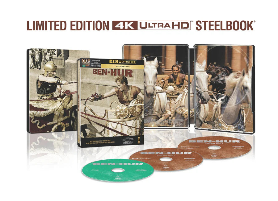 Ben-Hur - Limited Edition Steelbook (4K Ultra HD)