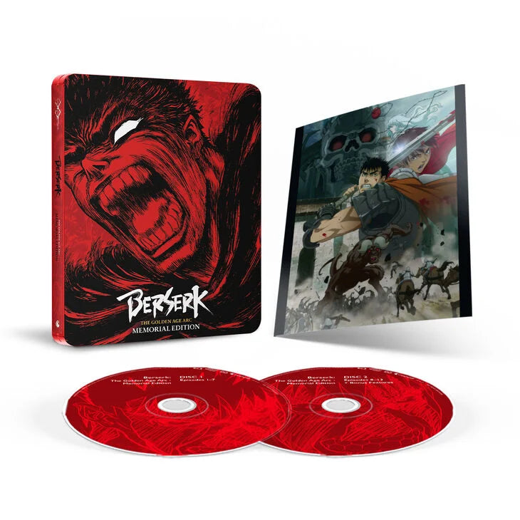 Berserk: The Golden Age Arc - Memorial Edition - Limited Edition Steelbook (Blu-ray)