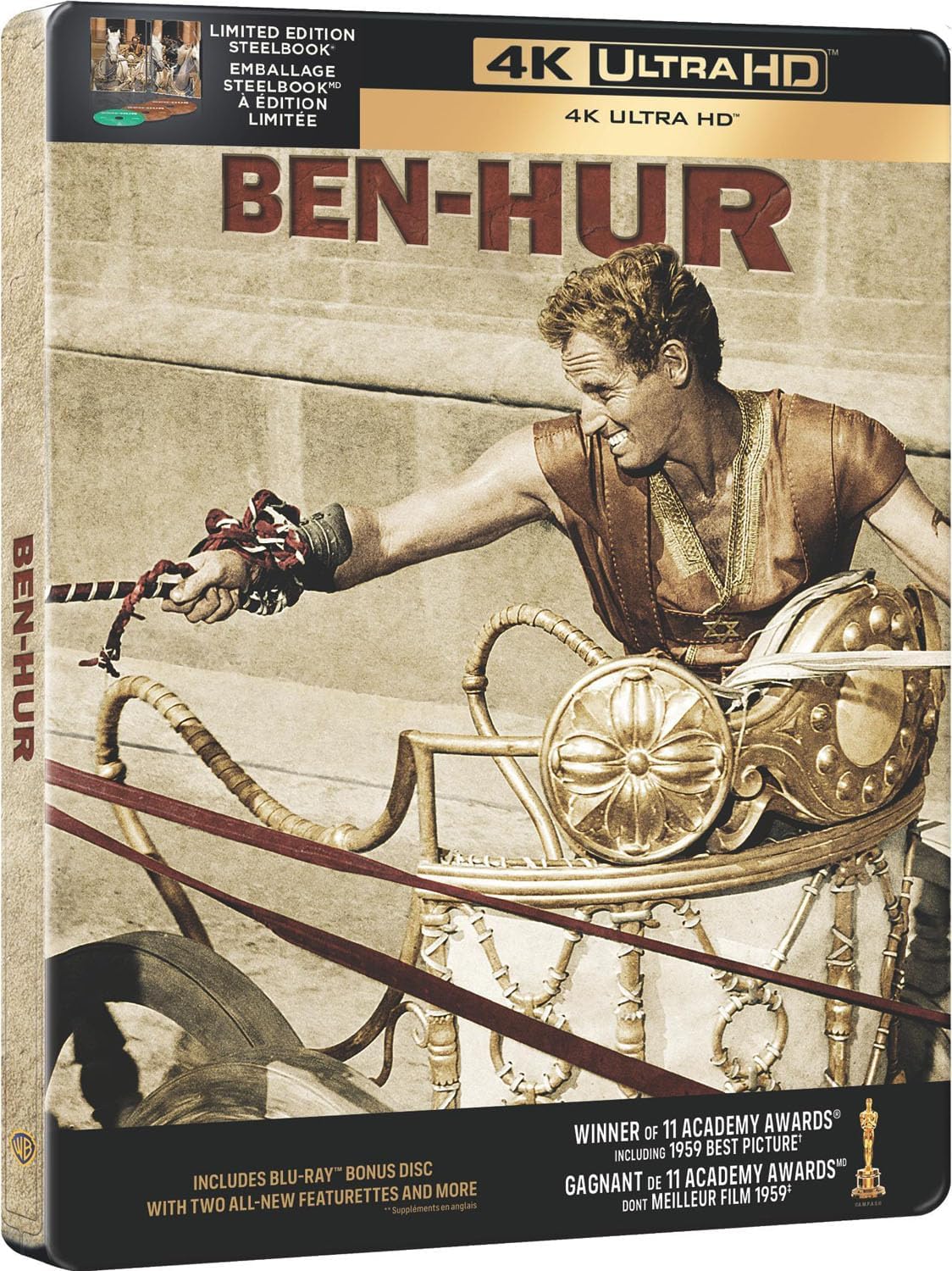 Ben-Hur - Limited Edition Steelbook (4K Ultra HD + Blu-ray)