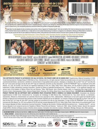 Ben-Hur - Limited Edition Steelbook (4K Ultra HD + Blu-ray)
