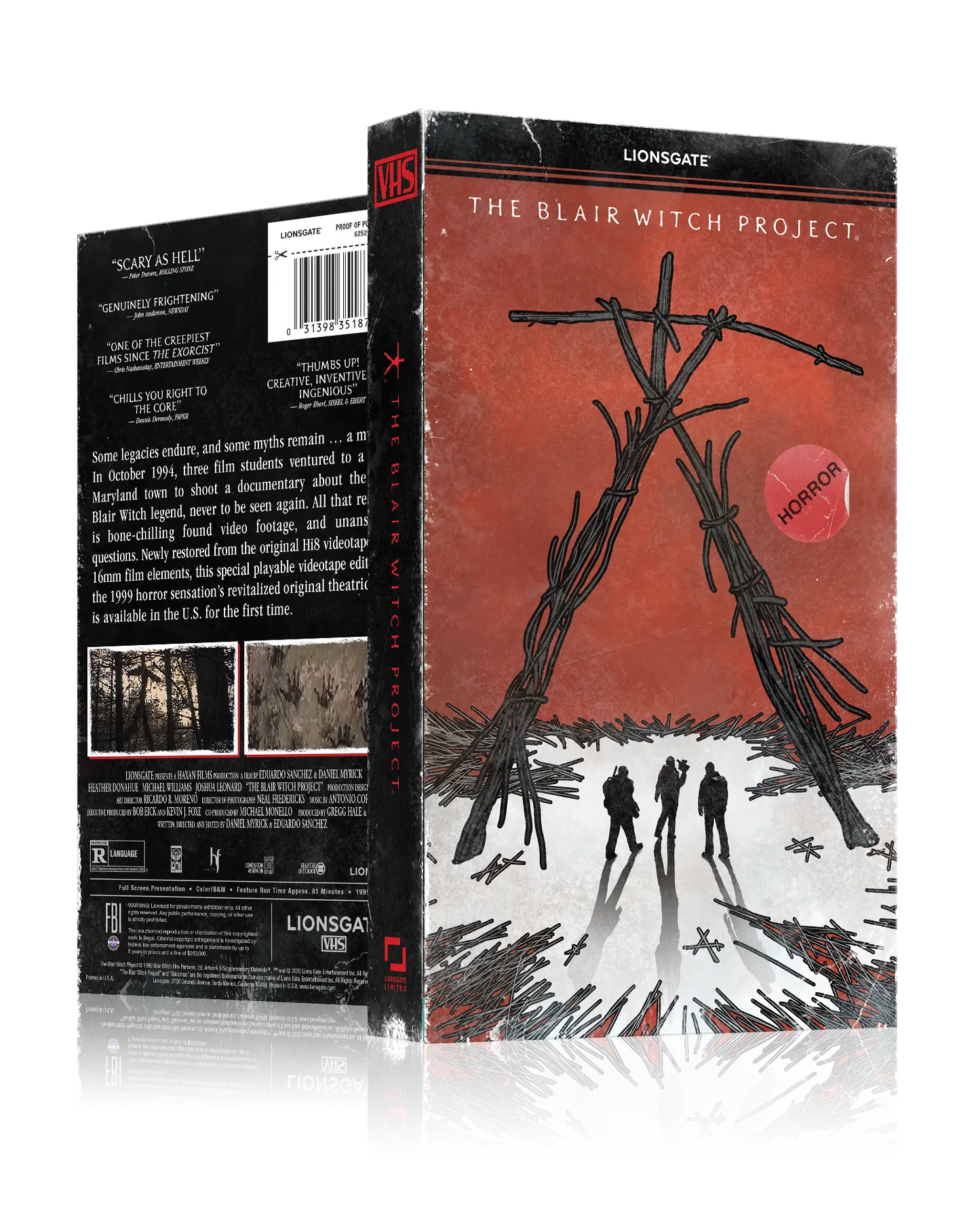 The Blair Witch Project - Be Kind, Rewind Edition (VHS) — product image 5