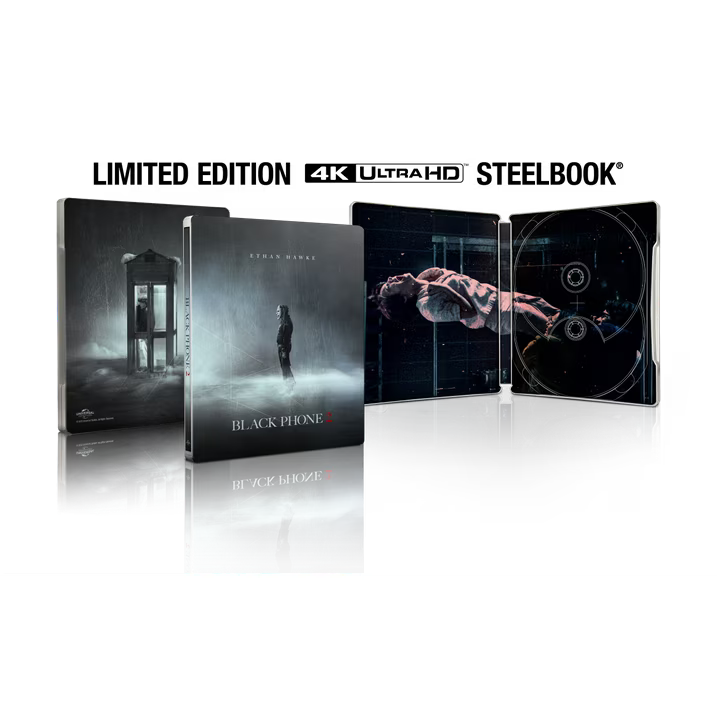 Black Phone 2 - Limited Edition Steelbook (4K Ultra HD + Blu-ray + Digital)