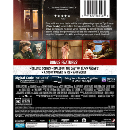 Black Phone 2 - Limited Edition Steelbook (4K Ultra HD + Blu-ray + Digital Copy)