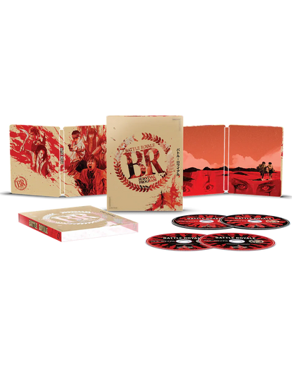 Battle Royale - 25th Anniversary Limited Edition Steelbook (4K Ultra HD + Blu-ray + Digital)
