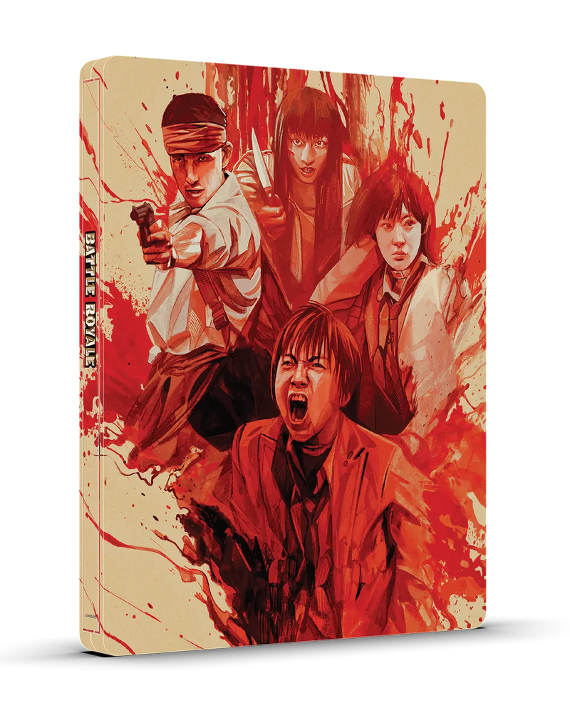 Battle Royale - 25th Anniversary Limited Edition Steelbook (4K Ultra HD + Blu-ray + Digital)-4
