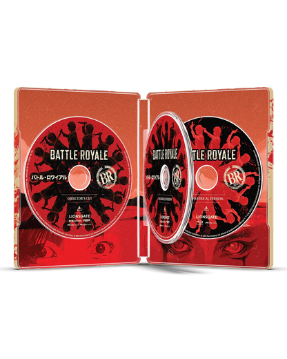 Battle Royale - 25th Anniversary Limited Edition Steelbook (4K Ultra HD + Blu-ray + Digital)