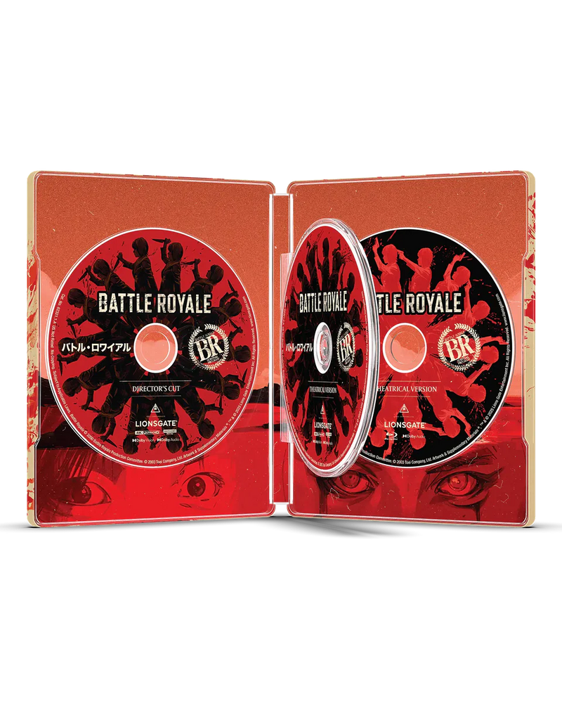 Battle Royale - 25th Anniversary Limited Edition Steelbook (4K Ultra HD + Blu-ray + Digital)-5