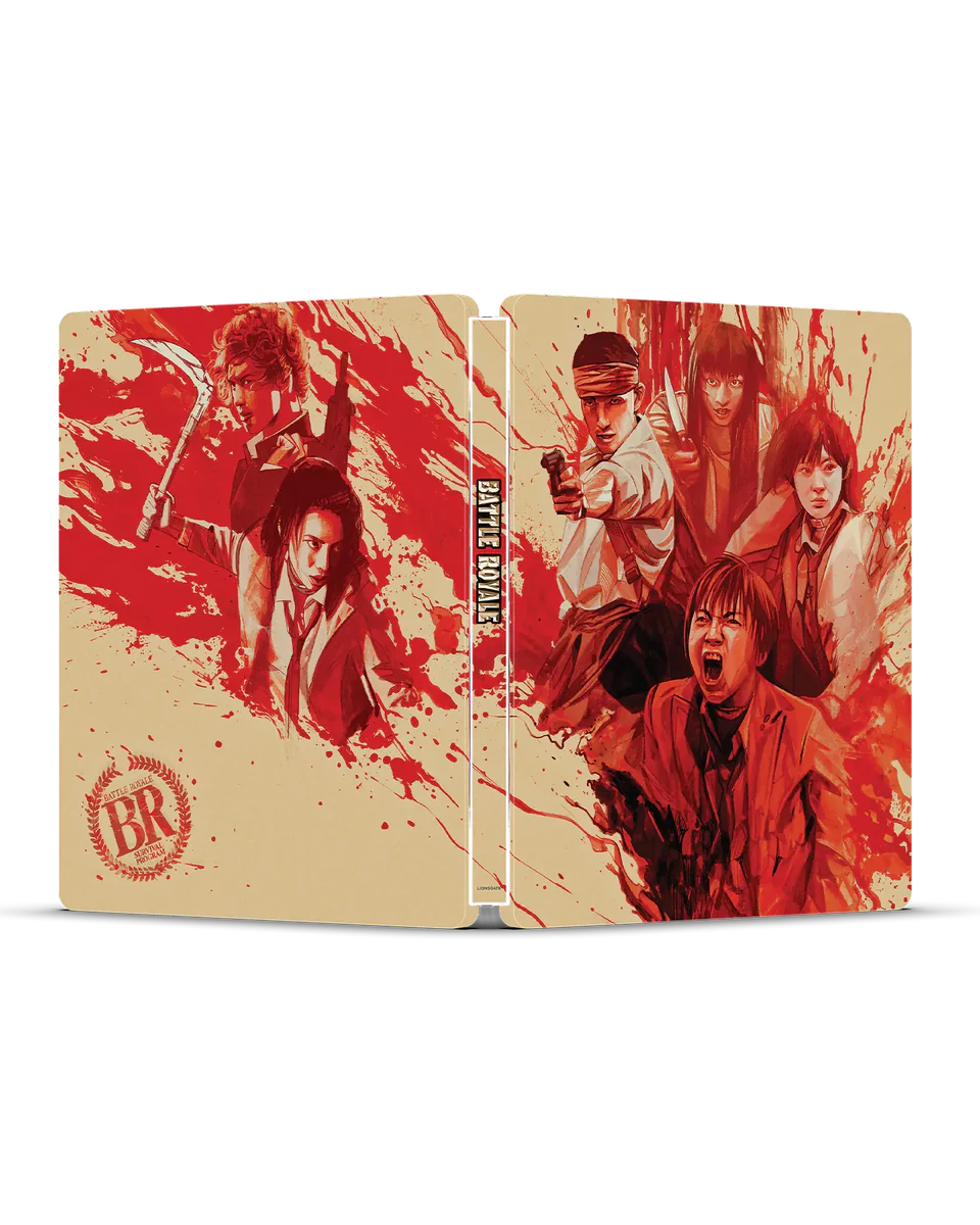 Battle Royale - 25th Anniversary Limited Edition Steelbook (4K Ultra HD + Blu-ray + Digital)