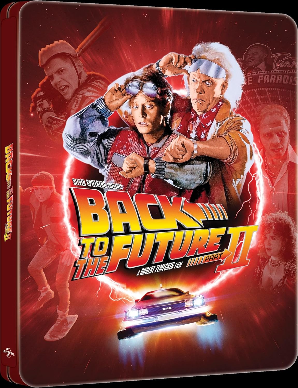 Back to the Future Part II - Limited Edition 40th Anniversary Steelbook (4K Ultra HD + Blu-ray + Digital)-3