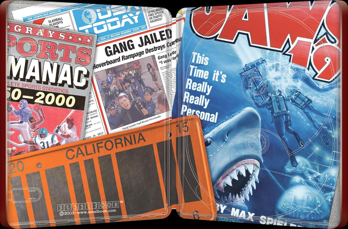 Back to the Future Part II - Limited Edition 40th Anniversary Steelbook (4K Ultra HD + Blu-ray + Digital)-4