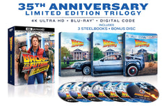 Back to the Future Trilogy - 35th Anniversary Steelbook Boxset (4K Ultra HD + Blu-ray + Digital)-1