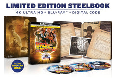 Back to the Future - Limited Edition 40th Anniversary Complete Steelbook Collection (4K Ultra HD + Blu-ray + Digital)-4