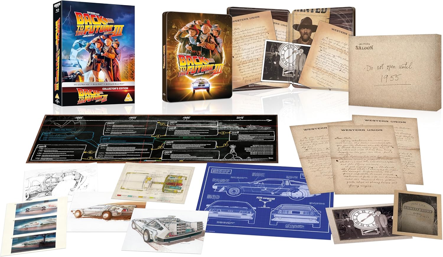 Back to the Future - Collector's Edition Complete Steelbook Collection (4K Ultra HD + Blu-ray)-4