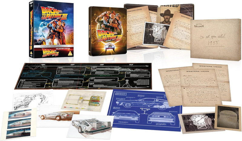 Back to the Future - Collector's Edition Complete Steelbook Collection (4K Ultra HD + Blu-ray)-4
