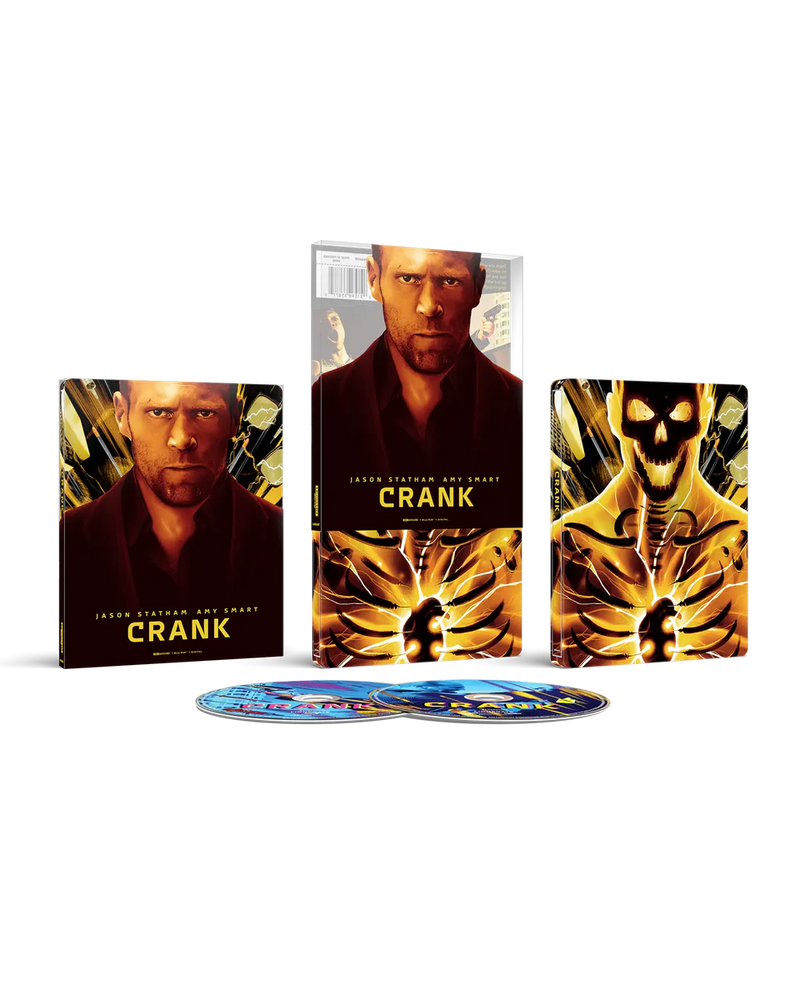 Crank - Limited Edition Steelbook (4K Ultra HD + Blu-ray + Digital)-1