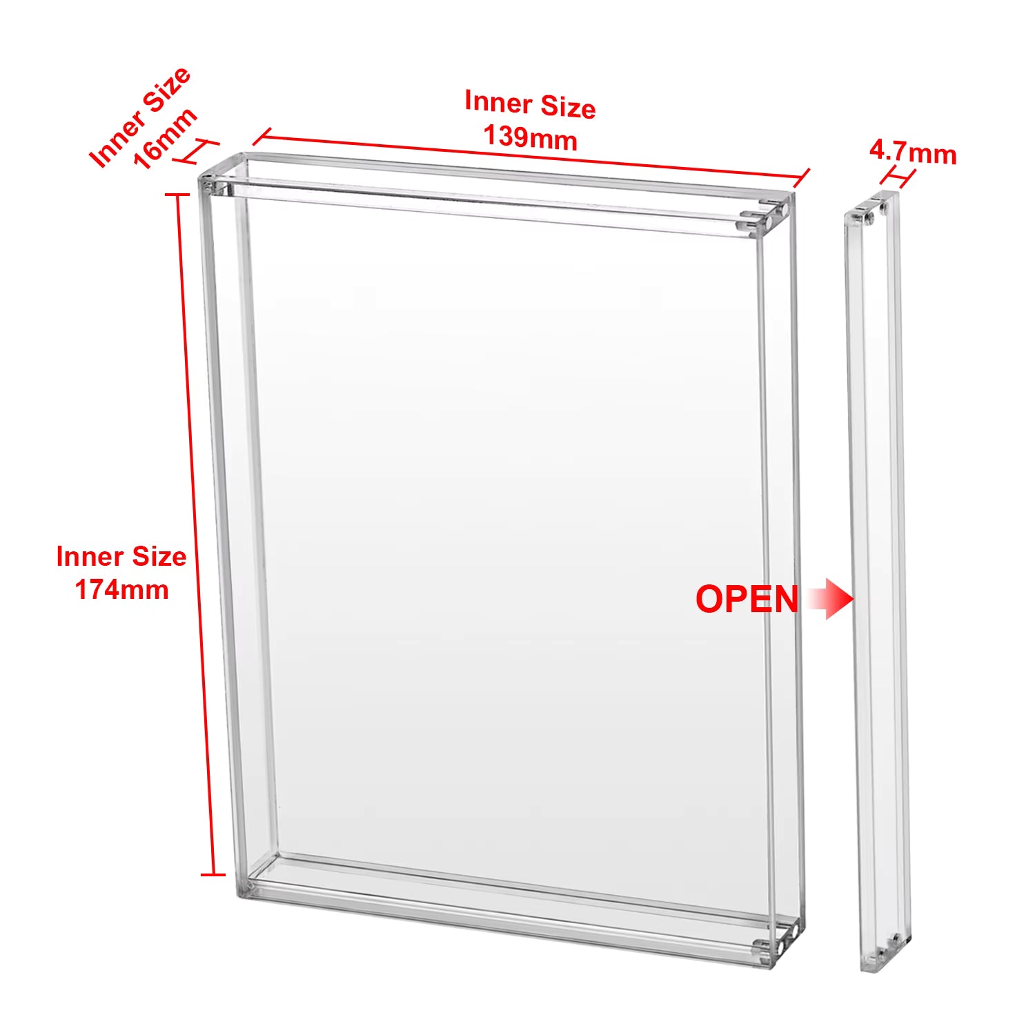 PMV Premium Magnetic Acrylic Steelbook Display Case