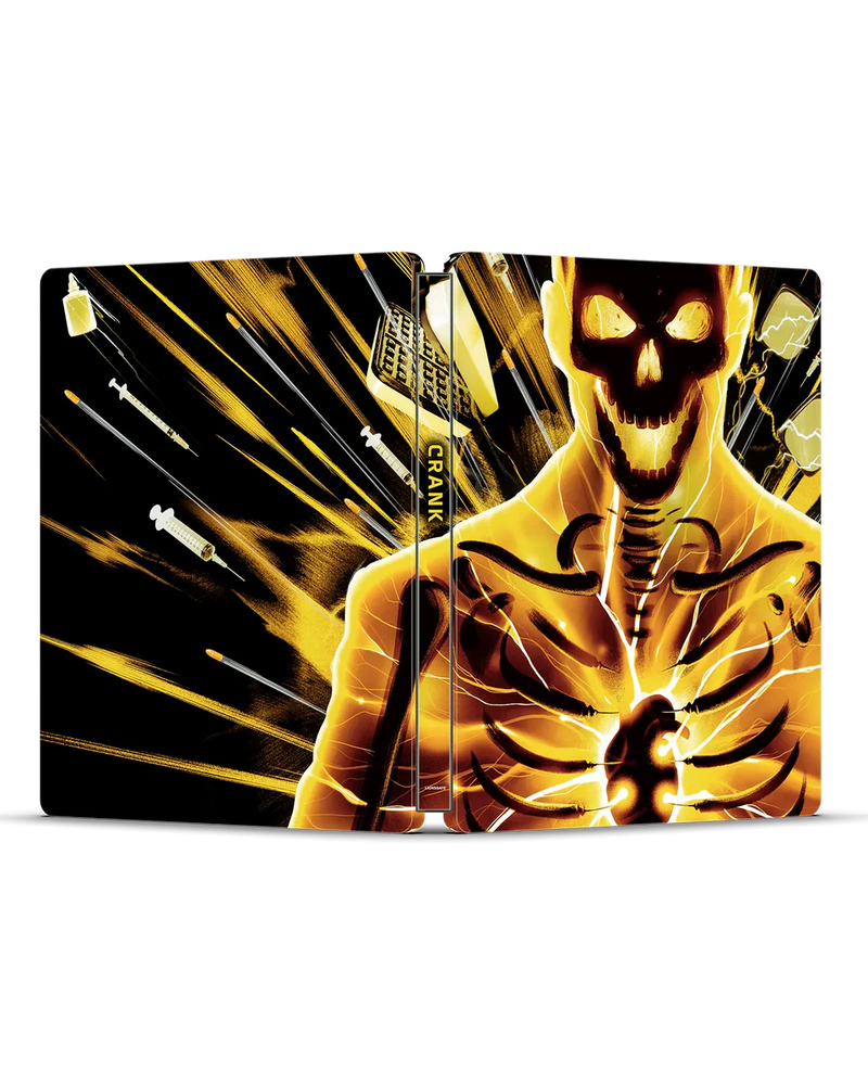 Crank - Limited Edition Steelbook (4K Ultra HD + Blu-ray + Digital)-4