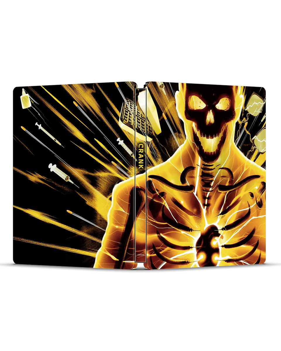 Crank - Limited Edition Steelbook (4K Ultra HD + Blu-ray + Digital)-4