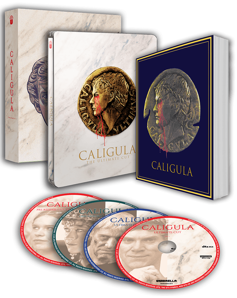 Caligula: The Ultimate Cut - Collector's Edition Steelbook (4K Ultra HD + Blu-ray)