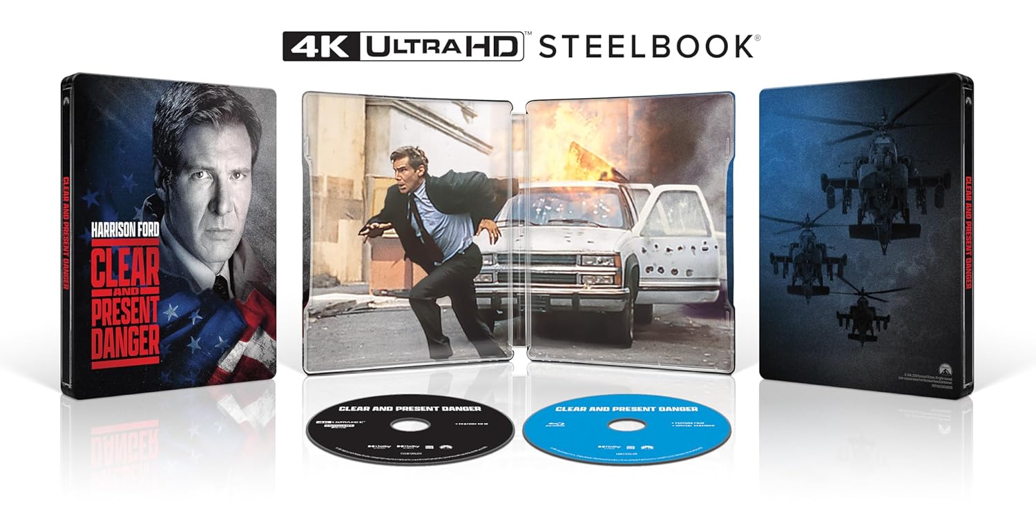 Clear and Present Danger - Limited Edition Steelbook (4K Ultra HD + Blu-ray)