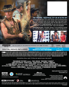 Crocodile Dundee - Limited Edition Steelbook (4K Ultra HD + Blu-ray + Digital)-3