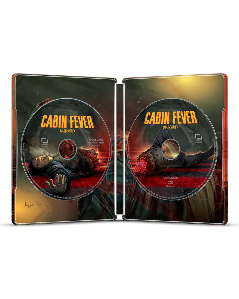 Cabin Fever - Limited Edition Steelbook (4K Ultra HD + Blu-ray + Digital)-3