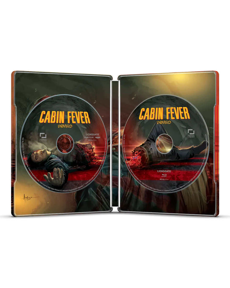 Cabin Fever - Limited Edition Steelbook (4K Ultra HD + Blu-ray + Digital)-3