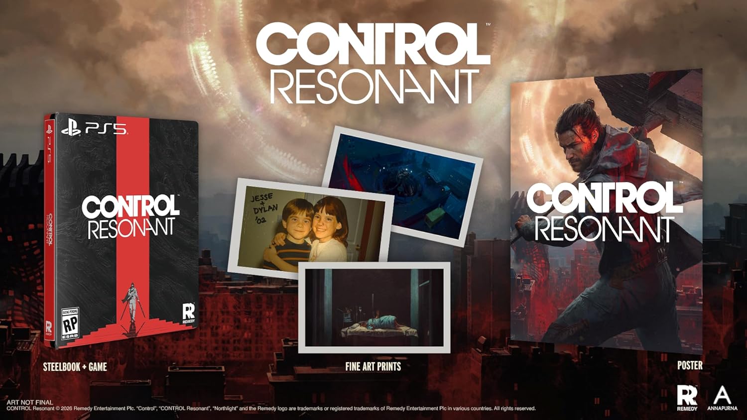 CONTROL Resonant - Steelbook Edition - PlayStation 5