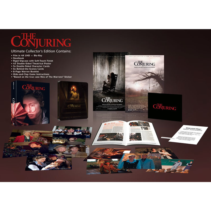 The Conjuring Steelbook - Collector's Edition (4K Ultra HD + Blu-ray)-2