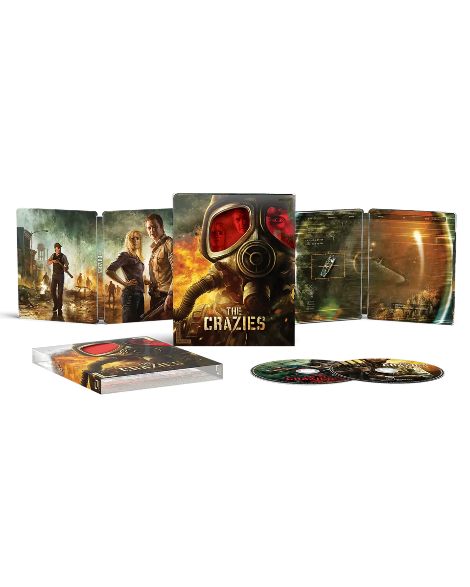 The Crazies - 15th Anniversary Limited Edition Steelbook (4K Ultra HD + Blu-ray + Digital)