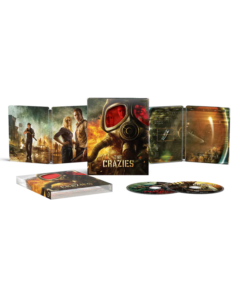 The Crazies - 15th Anniversary Limited Edition Steelbook (4K Ultra HD + Blu-ray + Digital)-1