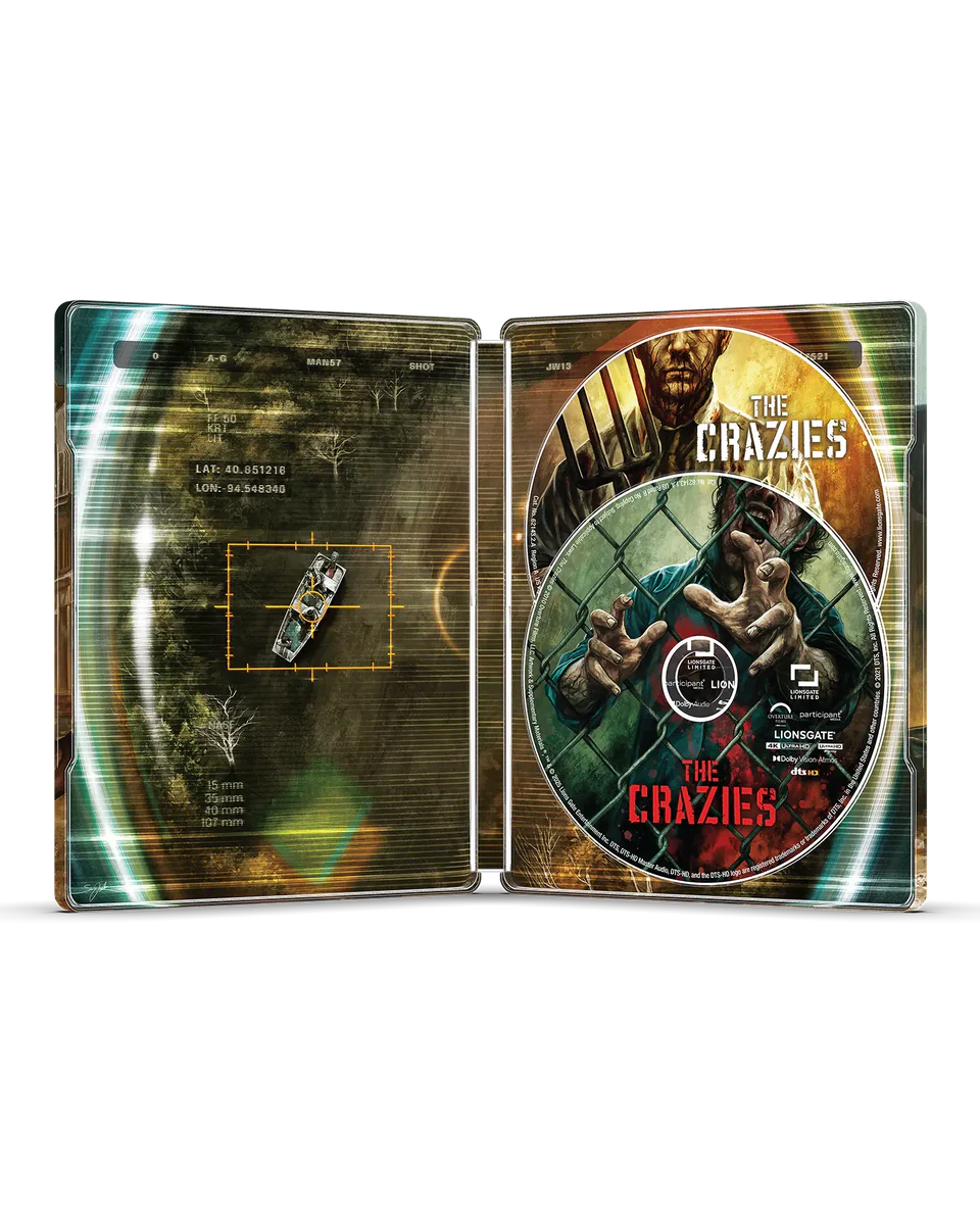 The Crazies - 15th Anniversary Limited Edition Steelbook (4K Ultra HD + Blu-ray + Digital)
